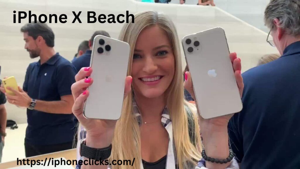 iPhone X Beach | iphoneclicks