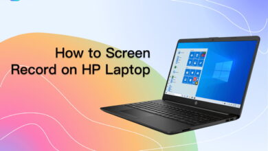 how to screen record on HP Laptop